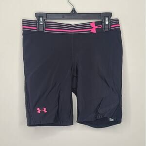Under Armour black padded shorts - small